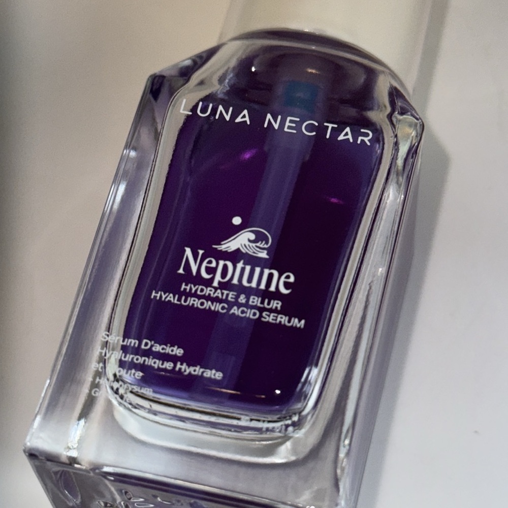 Luna Nectar Neptune Blur & Hydrate Hyaluronic Acid Facial Serum 1oz NEW - Picture 7 of 9